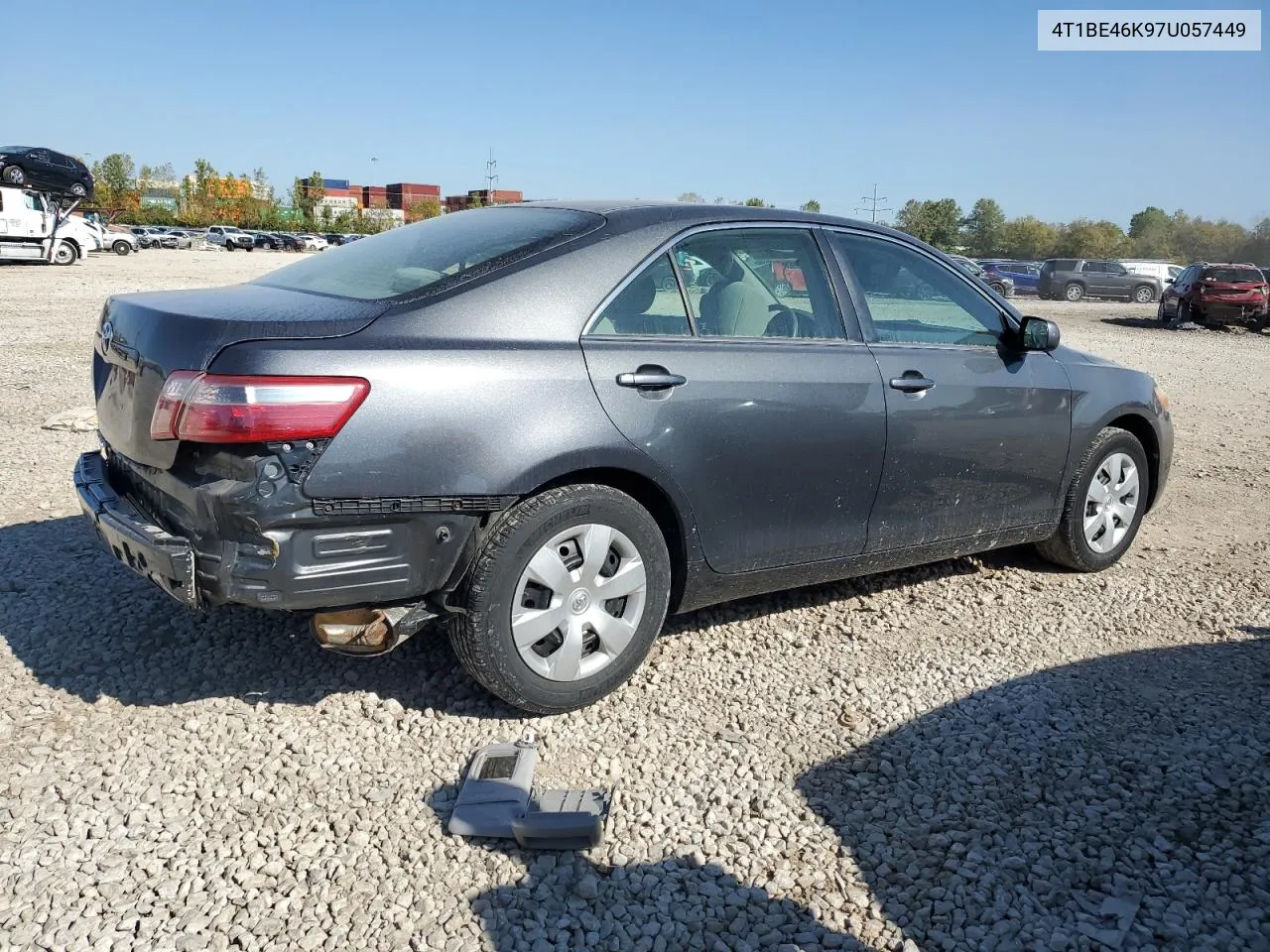 2007 Toyota Camry Ce VIN: 4T1BE46K97U057449 Lot: 76770634