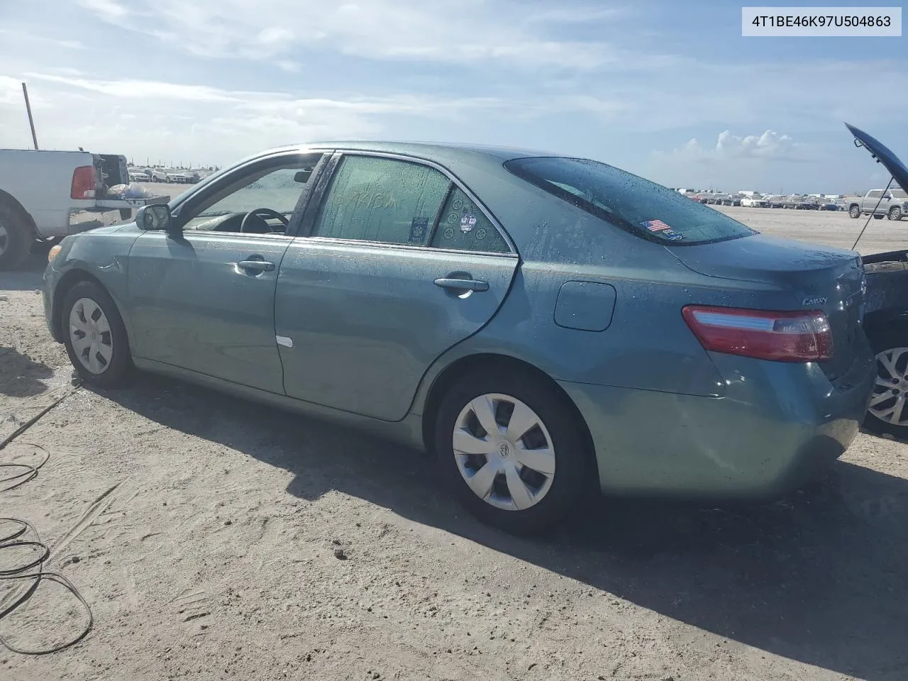 2007 Toyota Camry Ce VIN: 4T1BE46K97U504863 Lot: 76841124