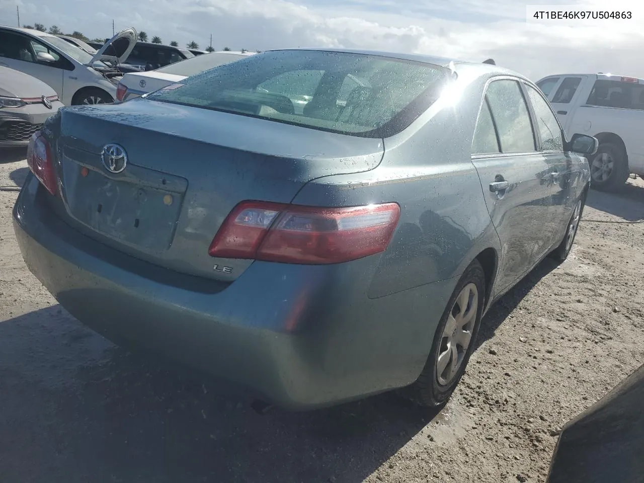 2007 Toyota Camry Ce VIN: 4T1BE46K97U504863 Lot: 76841124