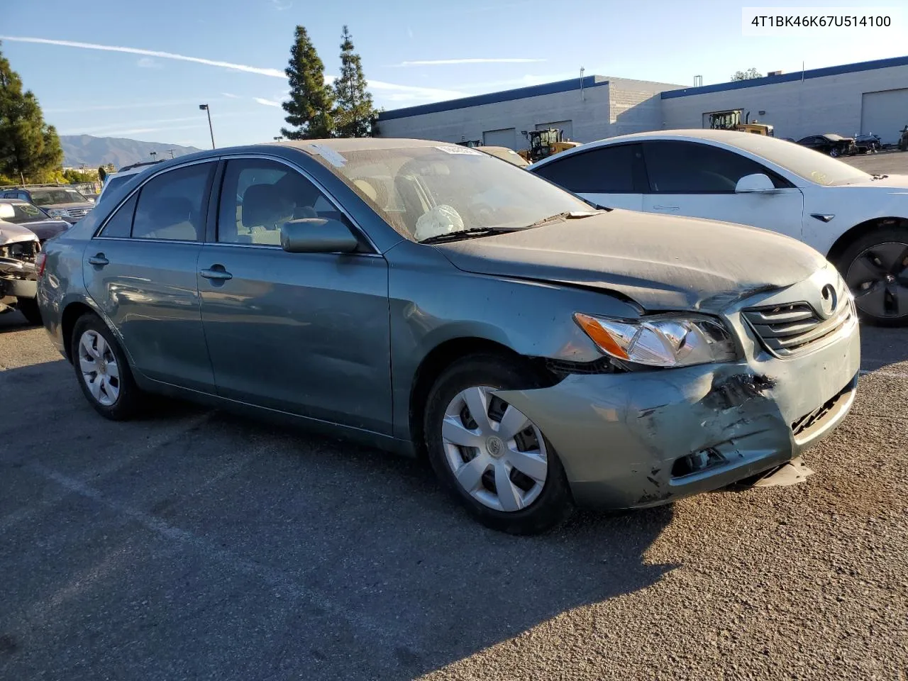 2007 Toyota Camry Le VIN: 4T1BK46K67U514100 Lot: 76845394