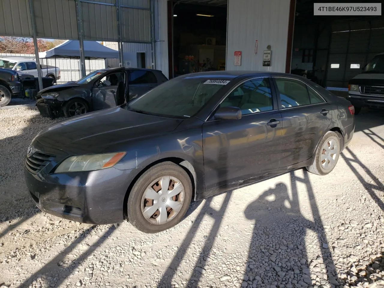 2007 Toyota Camry Ce VIN: 4T1BE46K97U523493 Lot: 76864684