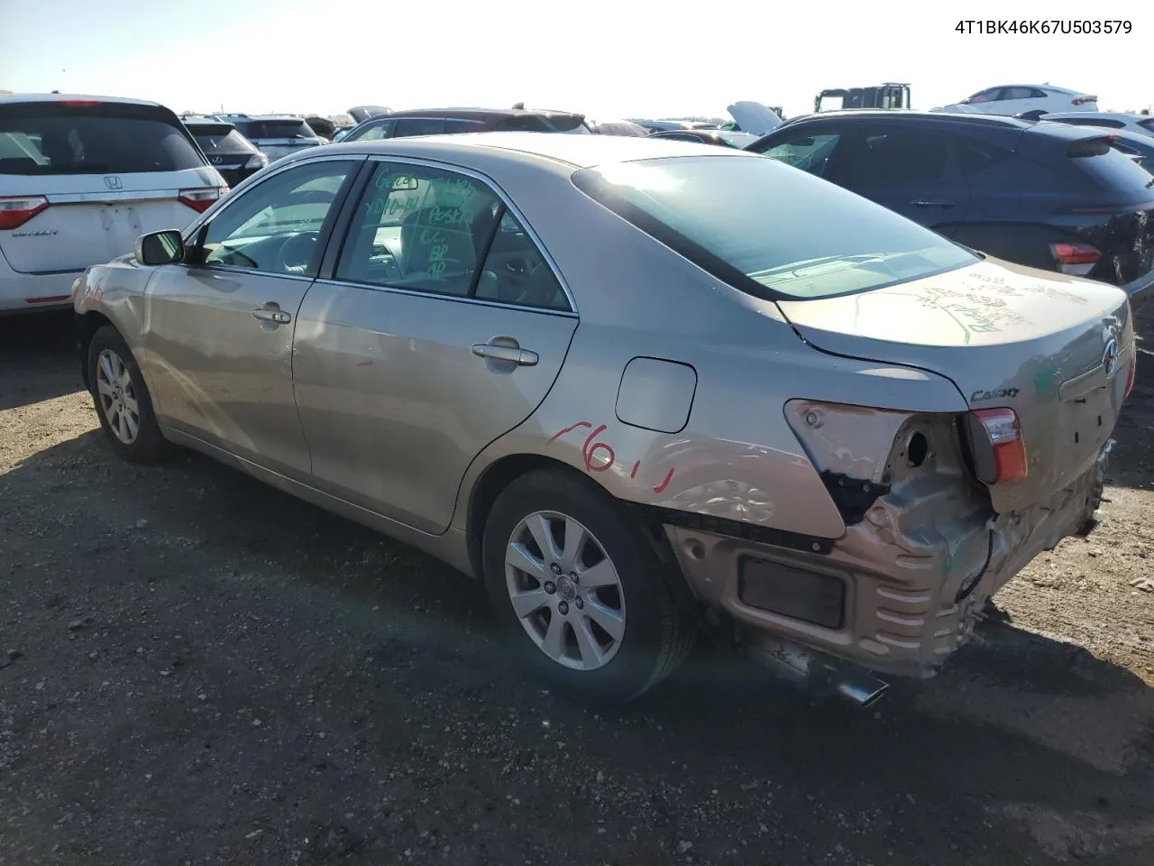 2007 Toyota Camry Le VIN: 4T1BK46K67U503579 Lot: 76984174