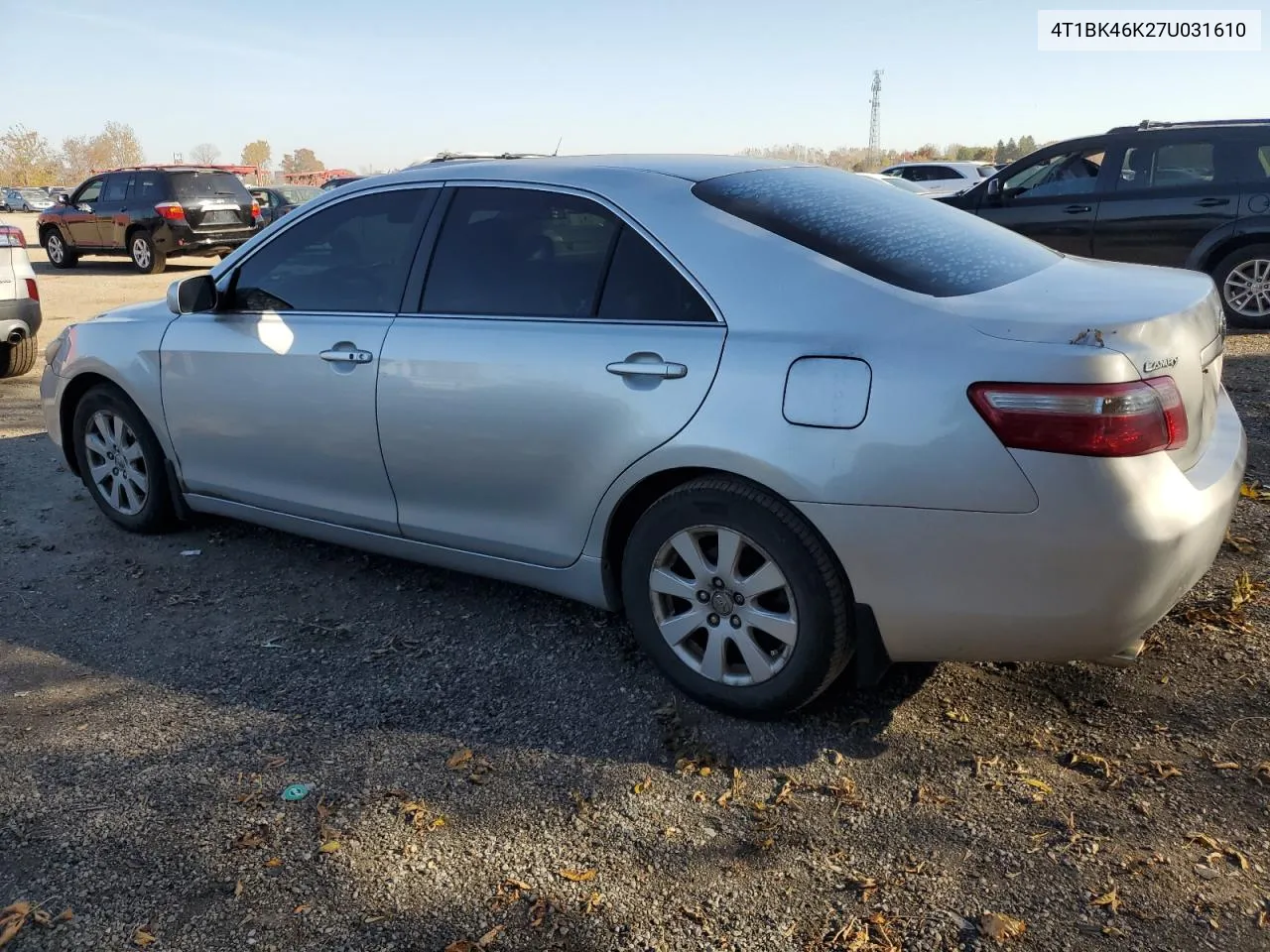 2007 Toyota Camry Le VIN: 4T1BK46K27U031610 Lot: 77016234