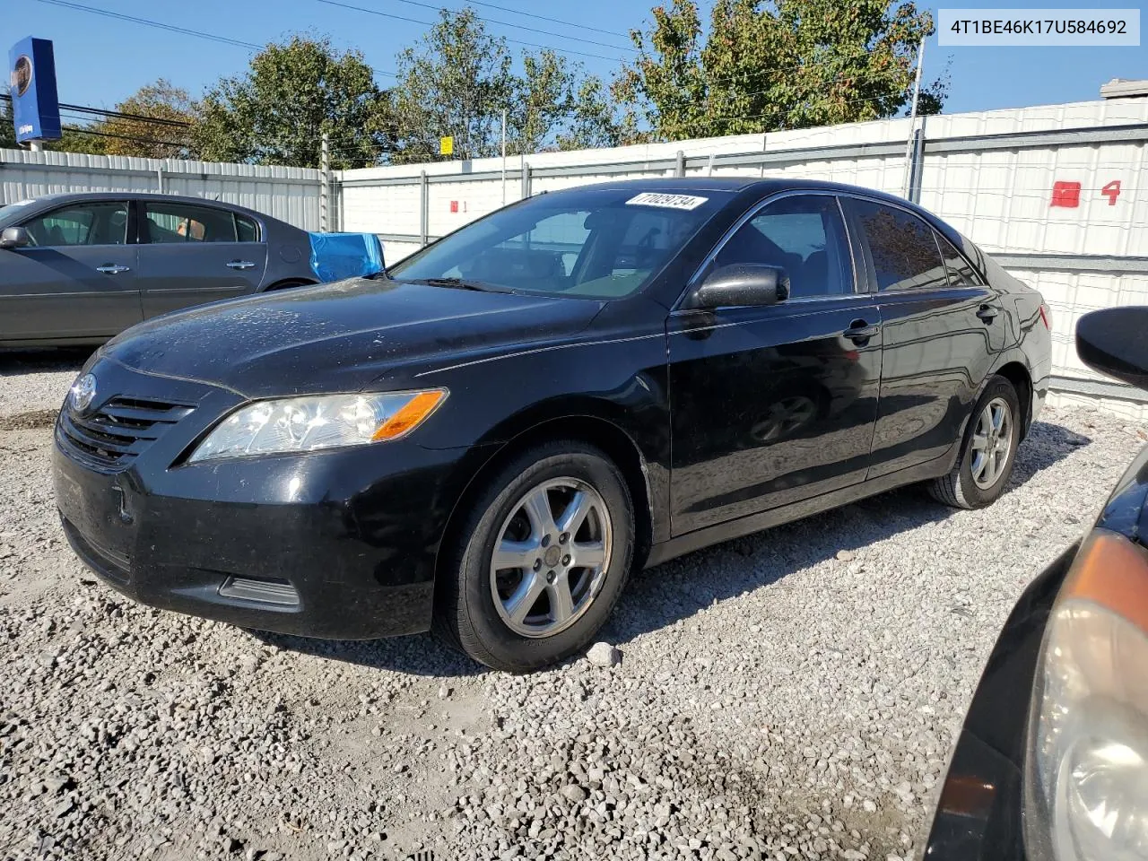 2007 Toyota Camry Ce VIN: 4T1BE46K17U584692 Lot: 77029734