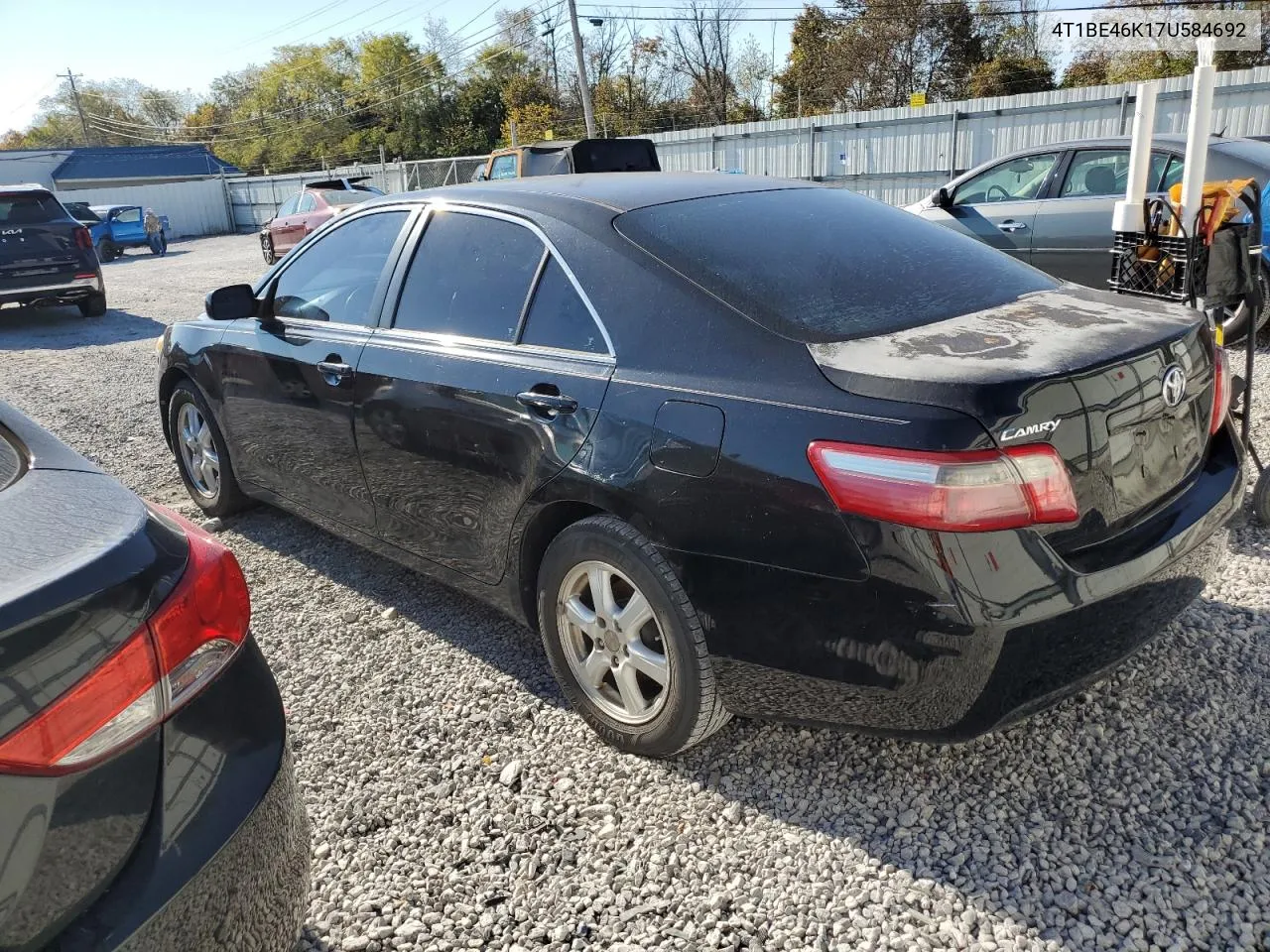 2007 Toyota Camry Ce VIN: 4T1BE46K17U584692 Lot: 77029734