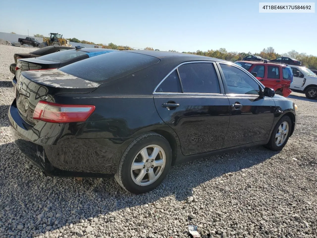 2007 Toyota Camry Ce VIN: 4T1BE46K17U584692 Lot: 77029734