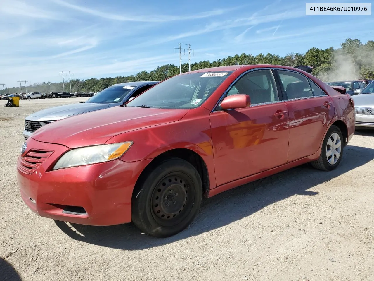 2007 Toyota Camry Ce VIN: 4T1BE46K67U010976 Lot: 77030864