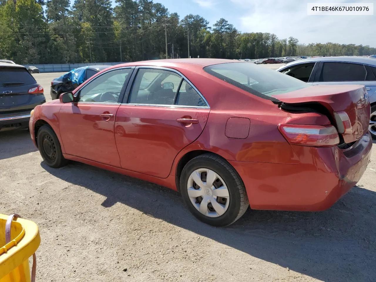 2007 Toyota Camry Ce VIN: 4T1BE46K67U010976 Lot: 77030864