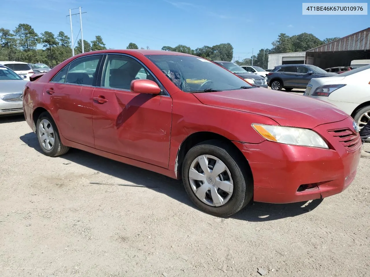 2007 Toyota Camry Ce VIN: 4T1BE46K67U010976 Lot: 77030864