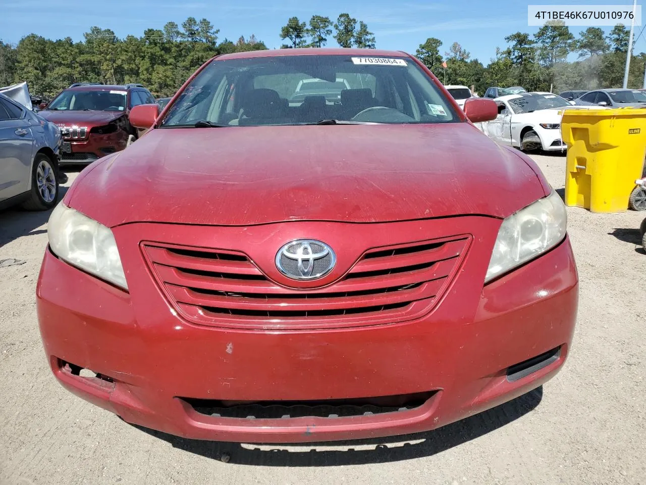 2007 Toyota Camry Ce VIN: 4T1BE46K67U010976 Lot: 77030864