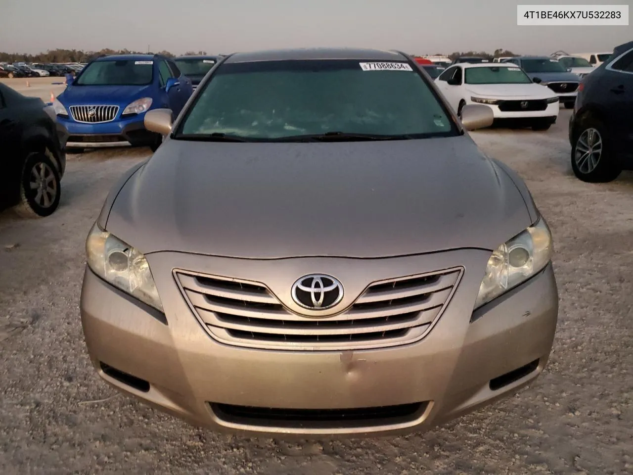 2007 Toyota Camry Ce VIN: 4T1BE46KX7U532283 Lot: 77088634