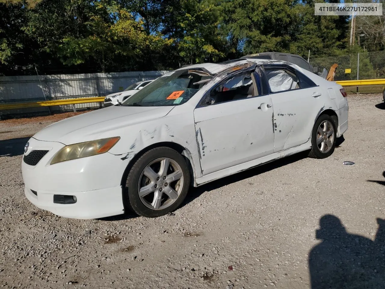 2007 Toyota Camry Ce VIN: 4T1BE46K27U172961 Lot: 77088904