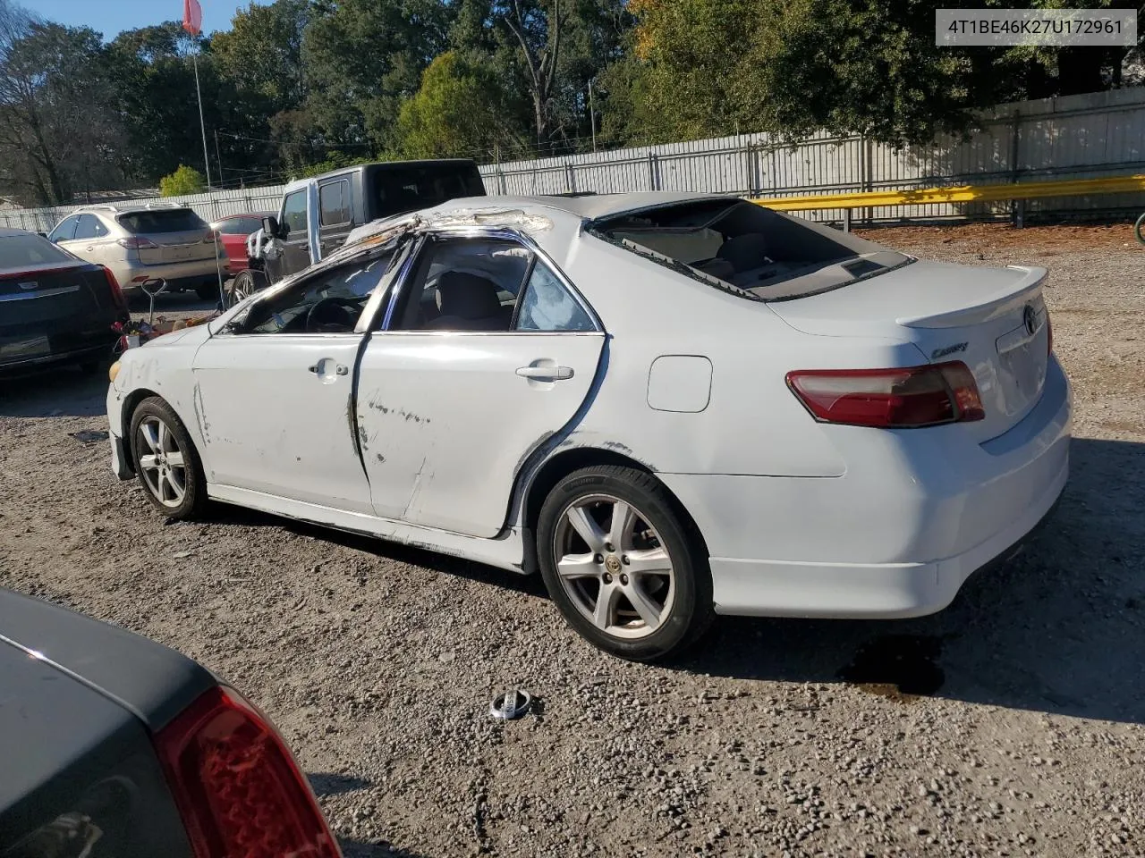 2007 Toyota Camry Ce VIN: 4T1BE46K27U172961 Lot: 77088904