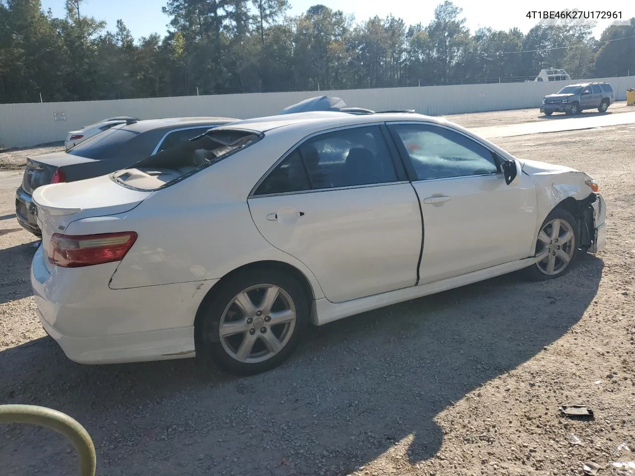 2007 Toyota Camry Ce VIN: 4T1BE46K27U172961 Lot: 77088904