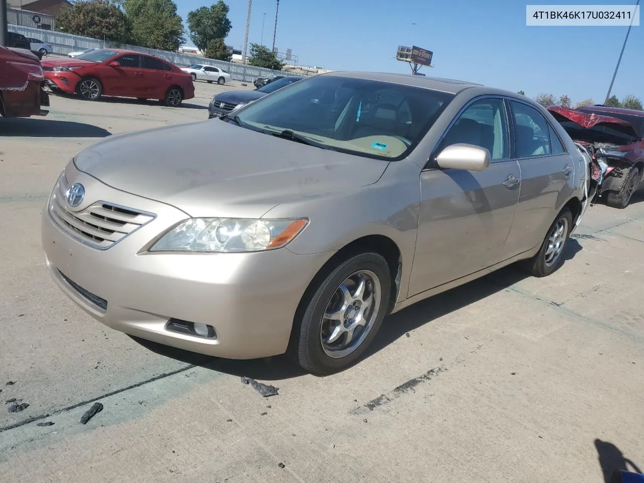 2007 Toyota Camry Le VIN: 4T1BK46K17U032411 Lot: 77128354