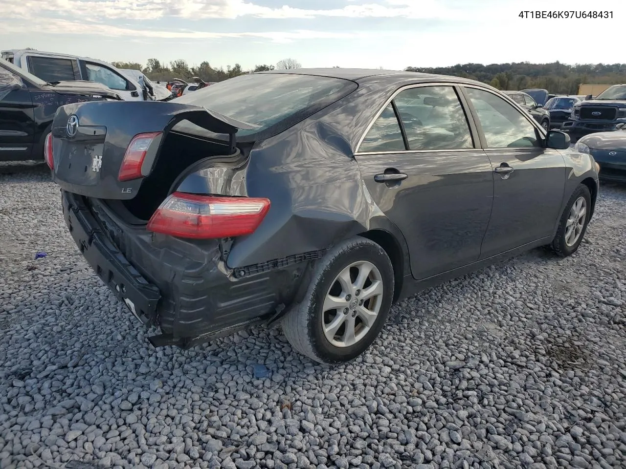 2007 Toyota Camry Ce VIN: 4T1BE46K97U648431 Lot: 77185824