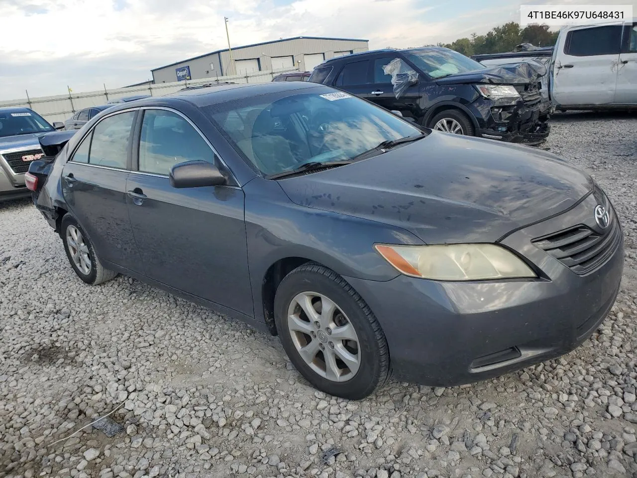 2007 Toyota Camry Ce VIN: 4T1BE46K97U648431 Lot: 77185824