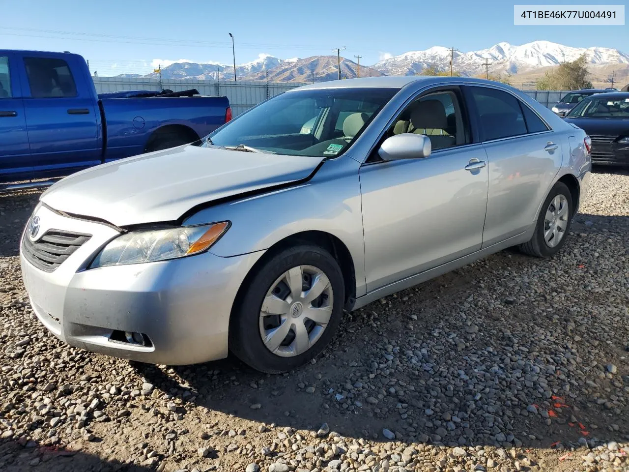 4T1BE46K77U004491 2007 Toyota Camry Ce