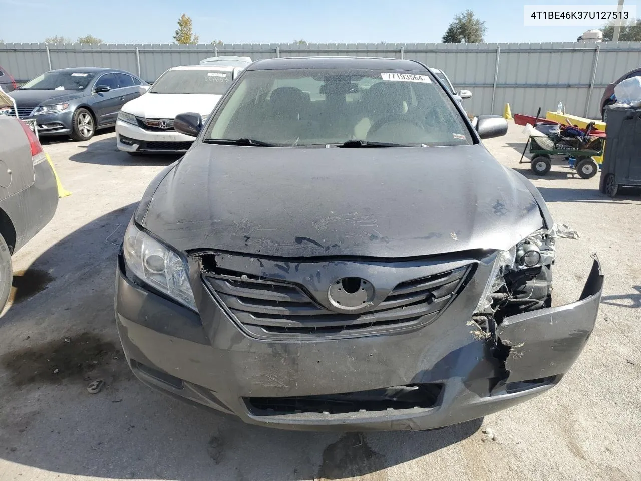 2007 Toyota Camry Ce VIN: 4T1BE46K37U127513 Lot: 77193564