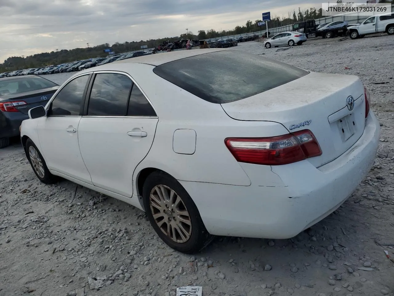 JTNBE46K173031269 2007 Toyota Camry Ce