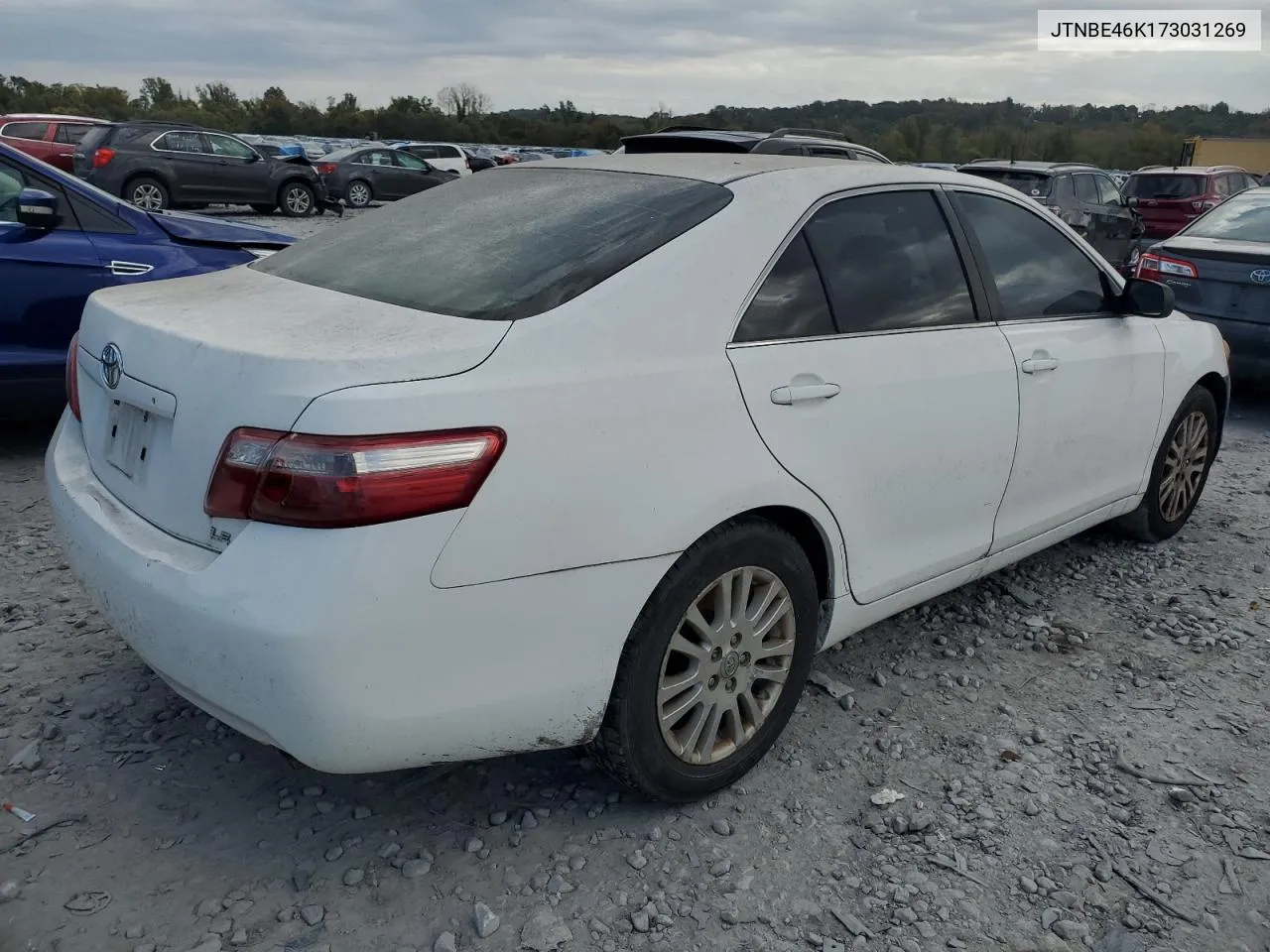 JTNBE46K173031269 2007 Toyota Camry Ce