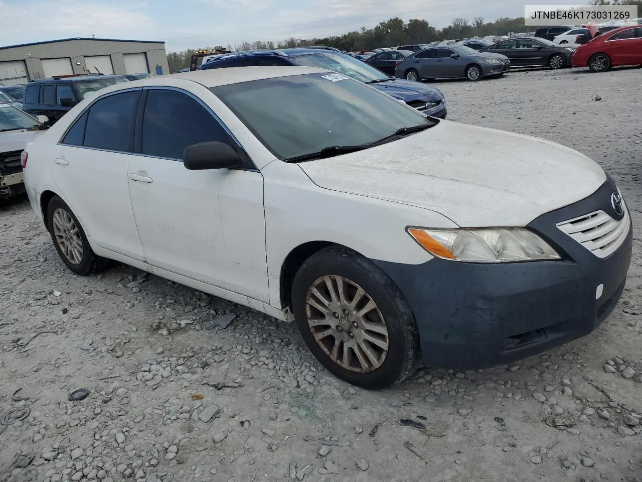 JTNBE46K173031269 2007 Toyota Camry Ce