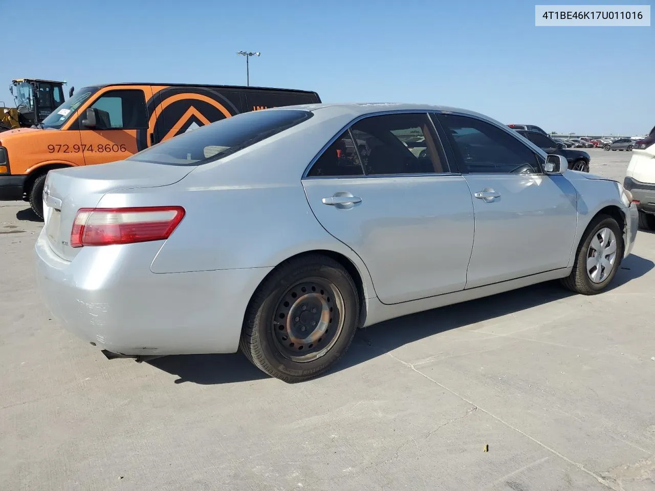 2007 Toyota Camry Ce VIN: 4T1BE46K17U011016 Lot: 77284794