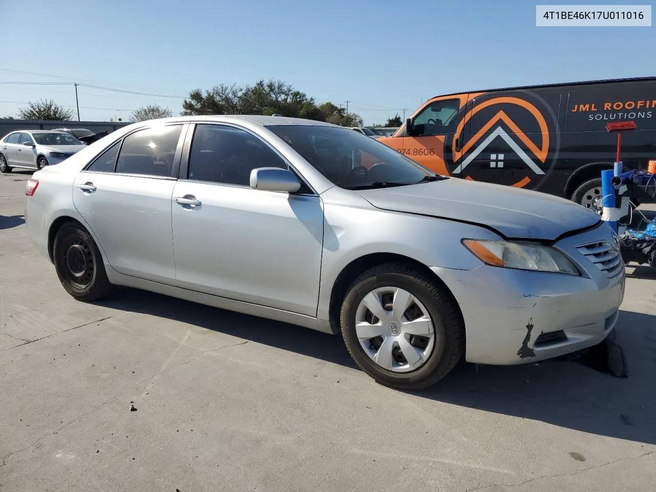 2007 Toyota Camry Ce VIN: 4T1BE46K17U011016 Lot: 77284794