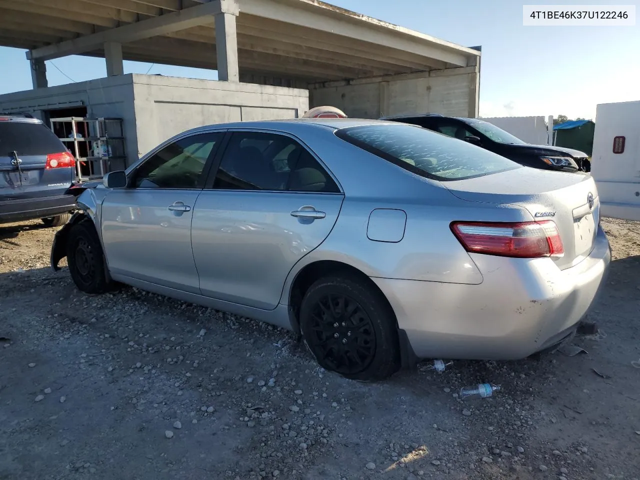 2007 Toyota Camry Ce VIN: 4T1BE46K37U122246 Lot: 77357994