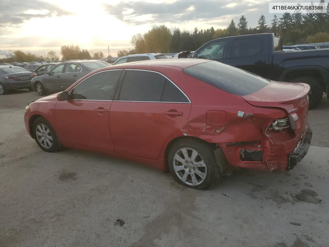 2007 Toyota Camry Ce VIN: 4T1BE46KX7U083588 Lot: 77380604