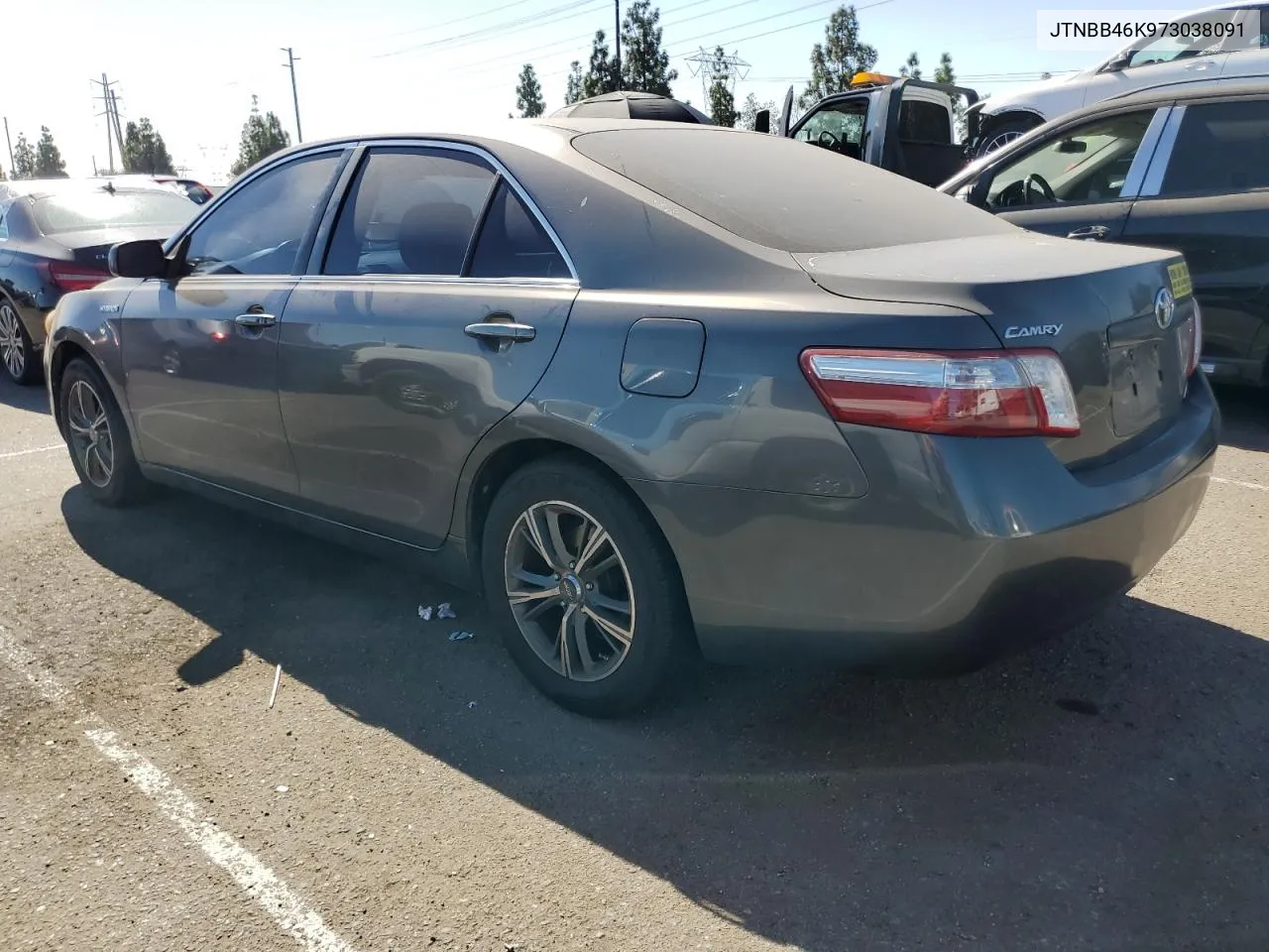 2007 Toyota Camry Hybrid VIN: JTNBB46K973038091 Lot: 77429664