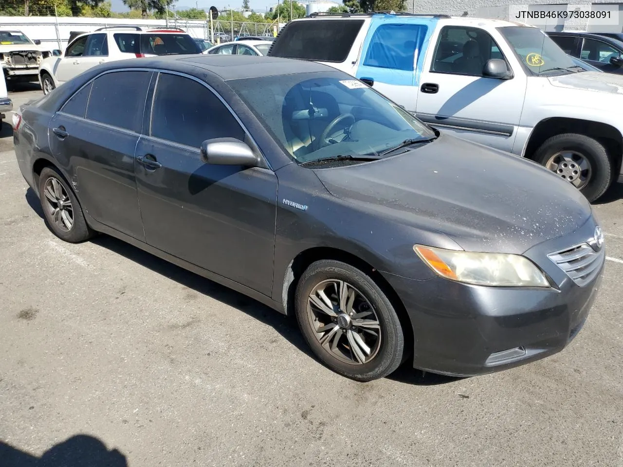 2007 Toyota Camry Hybrid VIN: JTNBB46K973038091 Lot: 77429664