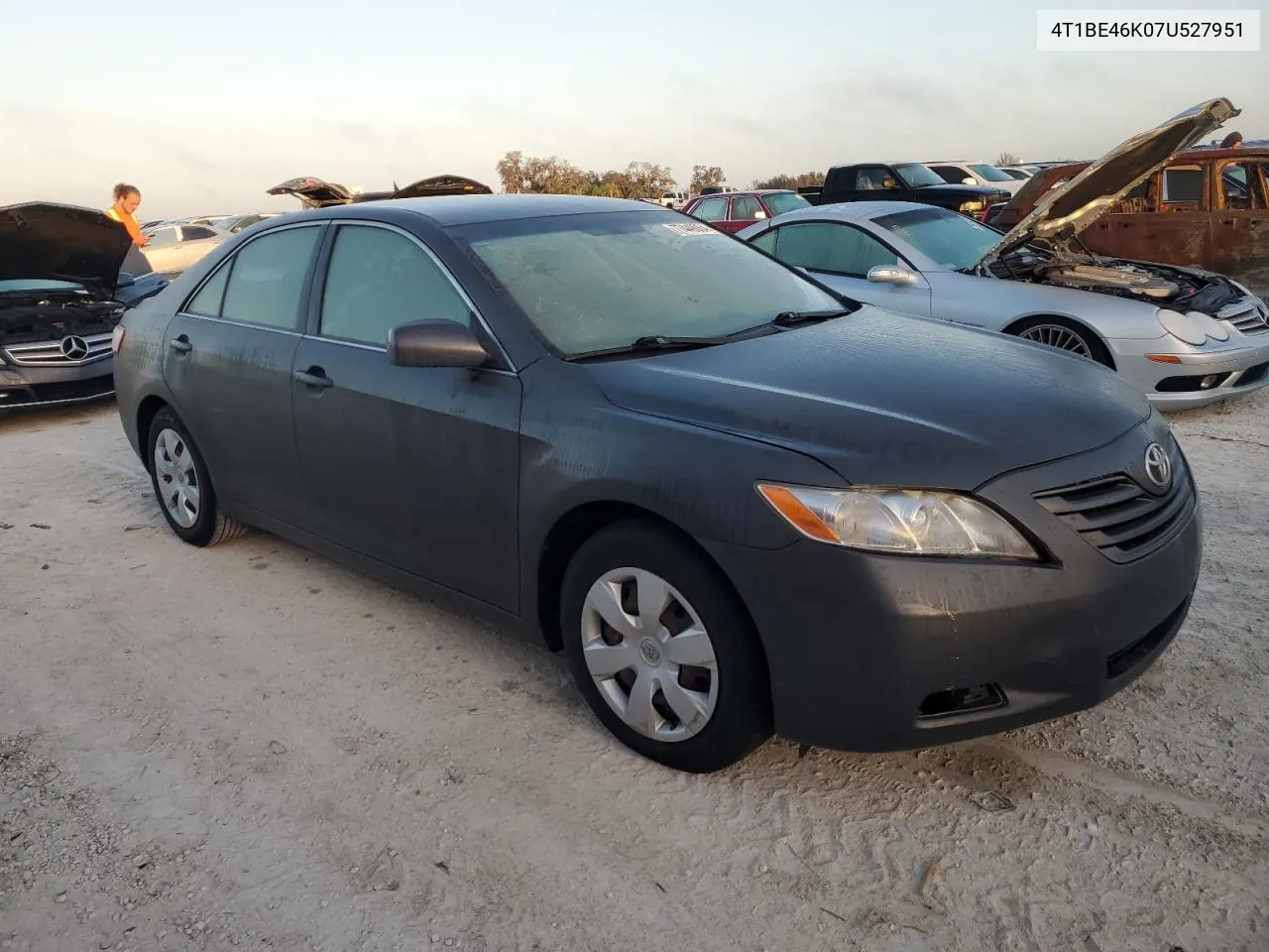 2007 Toyota Camry Ce VIN: 4T1BE46K07U527951 Lot: 77449064