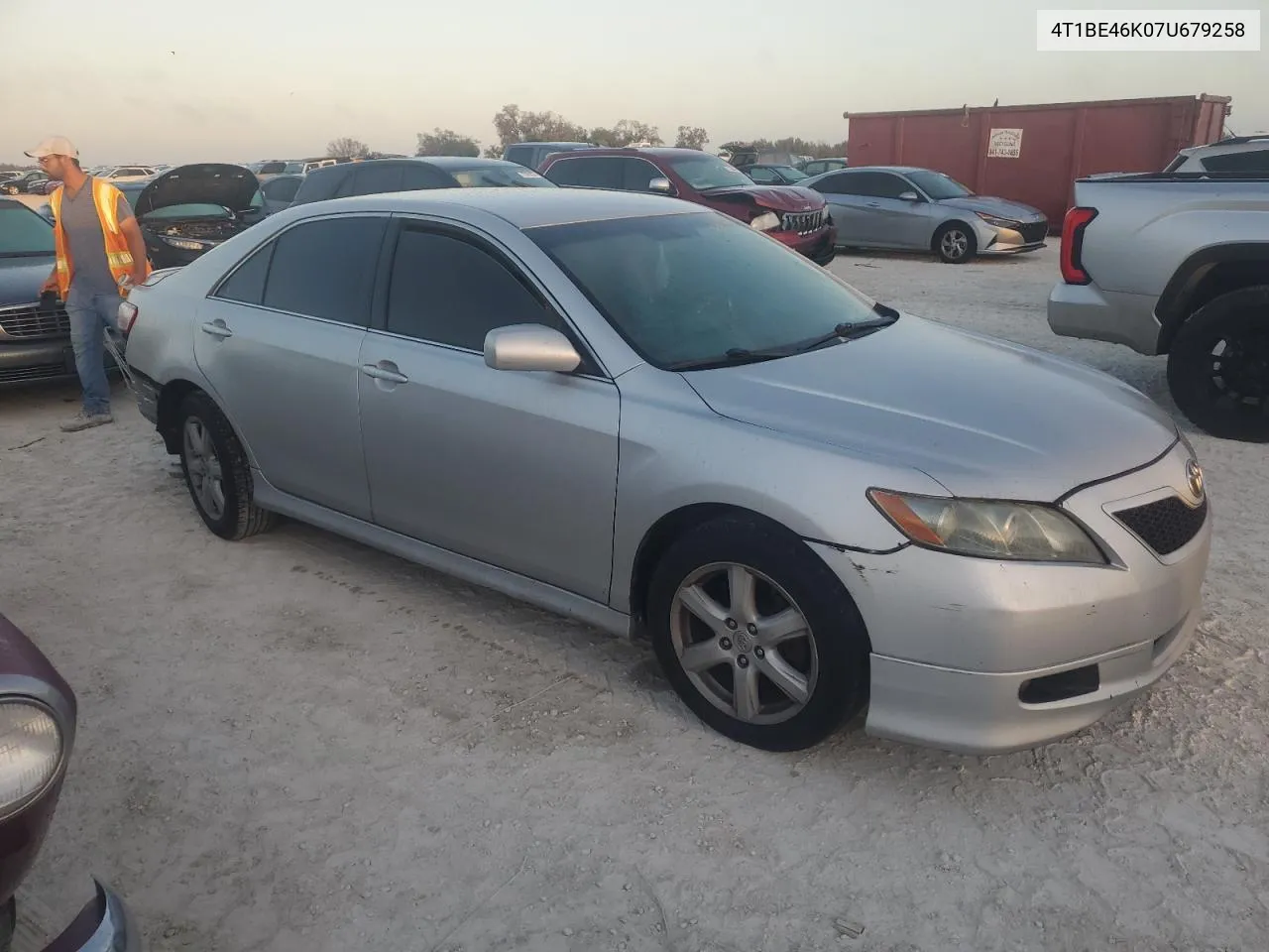 2007 Toyota Camry Ce VIN: 4T1BE46K07U679258 Lot: 77460824