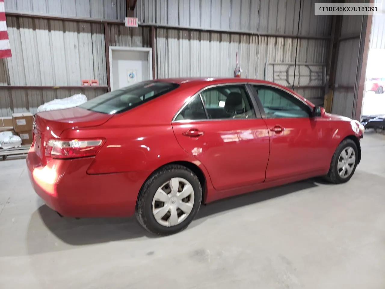 4T1BE46KX7U181391 2007 Toyota Camry Ce