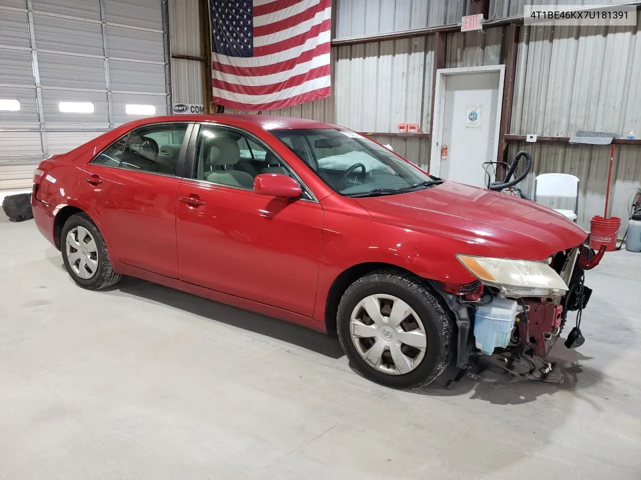 4T1BE46KX7U181391 2007 Toyota Camry Ce