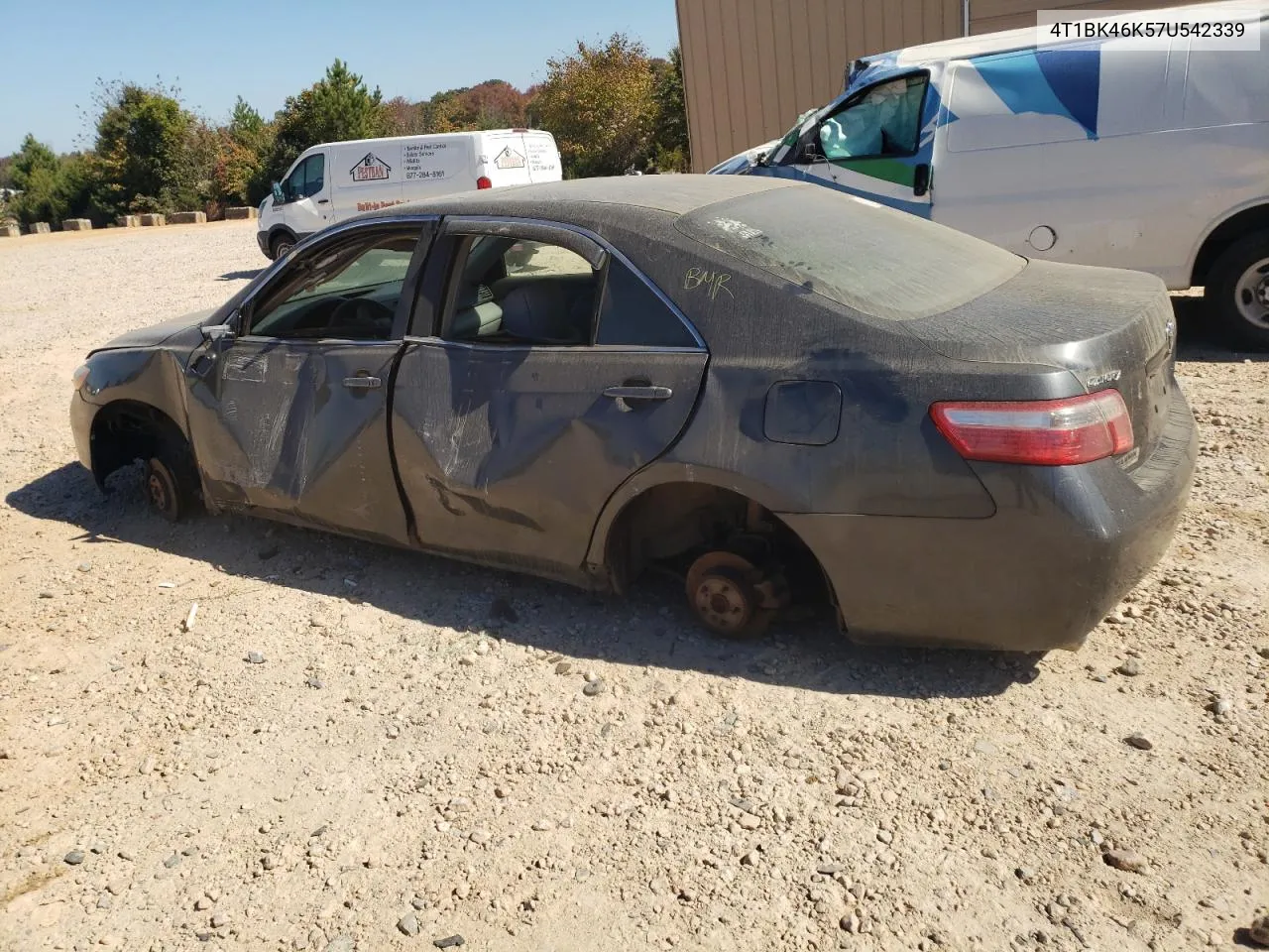 2007 Toyota Camry Le VIN: 4T1BK46K57U542339 Lot: 77561354