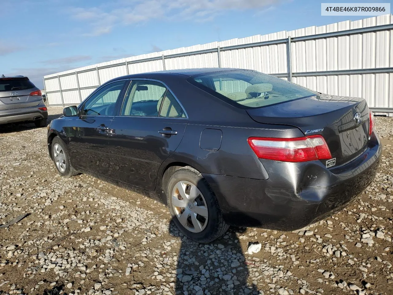 2007 Toyota Camry Ce VIN: 4T4BE46K87R009866 Lot: 77563274