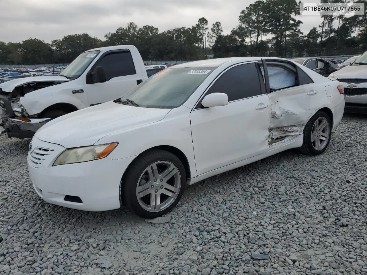 2007 Toyota Camry Ce VIN: 4T1BE46K07U717555 Lot: 77569264