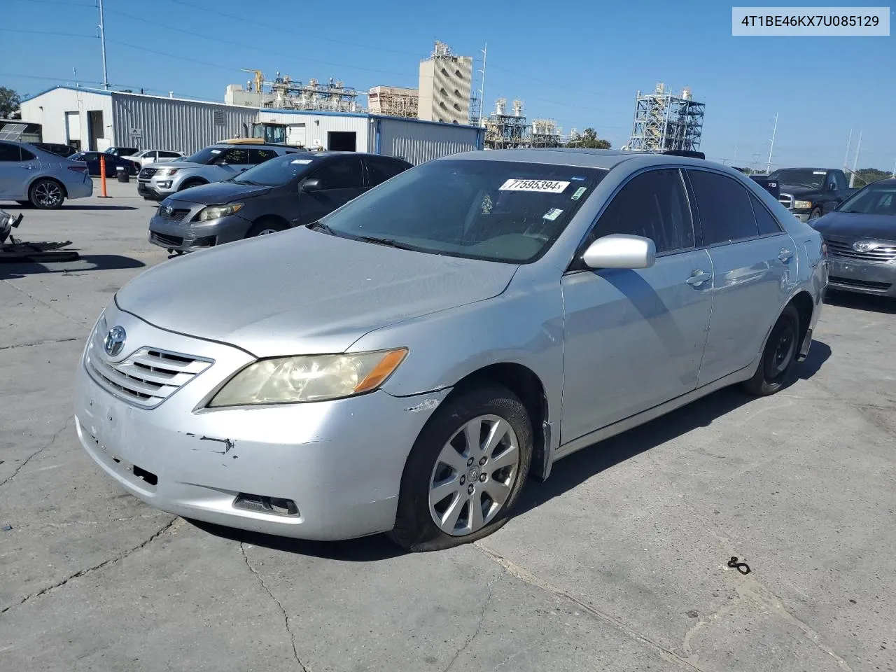 2007 Toyota Camry Ce VIN: 4T1BE46KX7U085129 Lot: 77595394