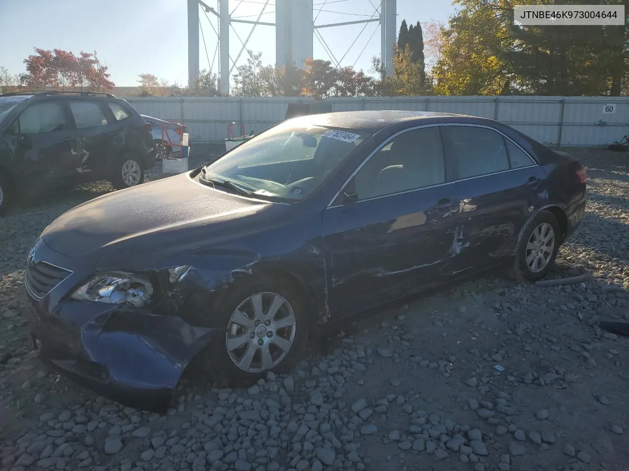 2007 Toyota Camry Ce VIN: JTNBE46K973004644 Lot: 77627464