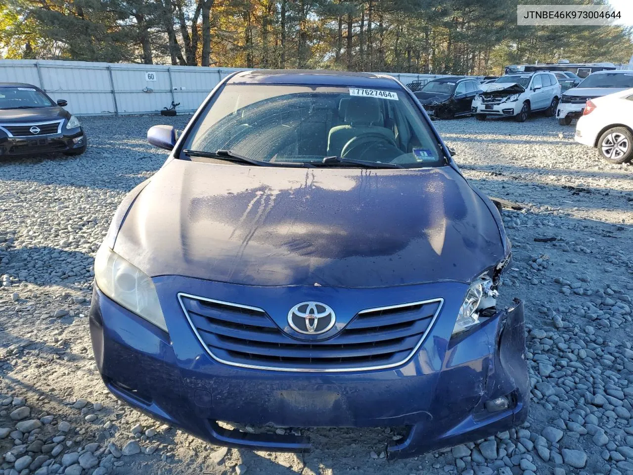 2007 Toyota Camry Ce VIN: JTNBE46K973004644 Lot: 77627464