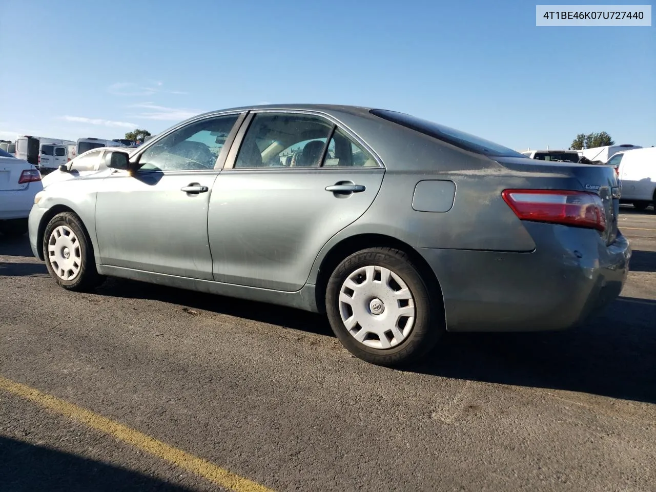 2007 Toyota Camry Ce VIN: 4T1BE46K07U727440 Lot: 77667034