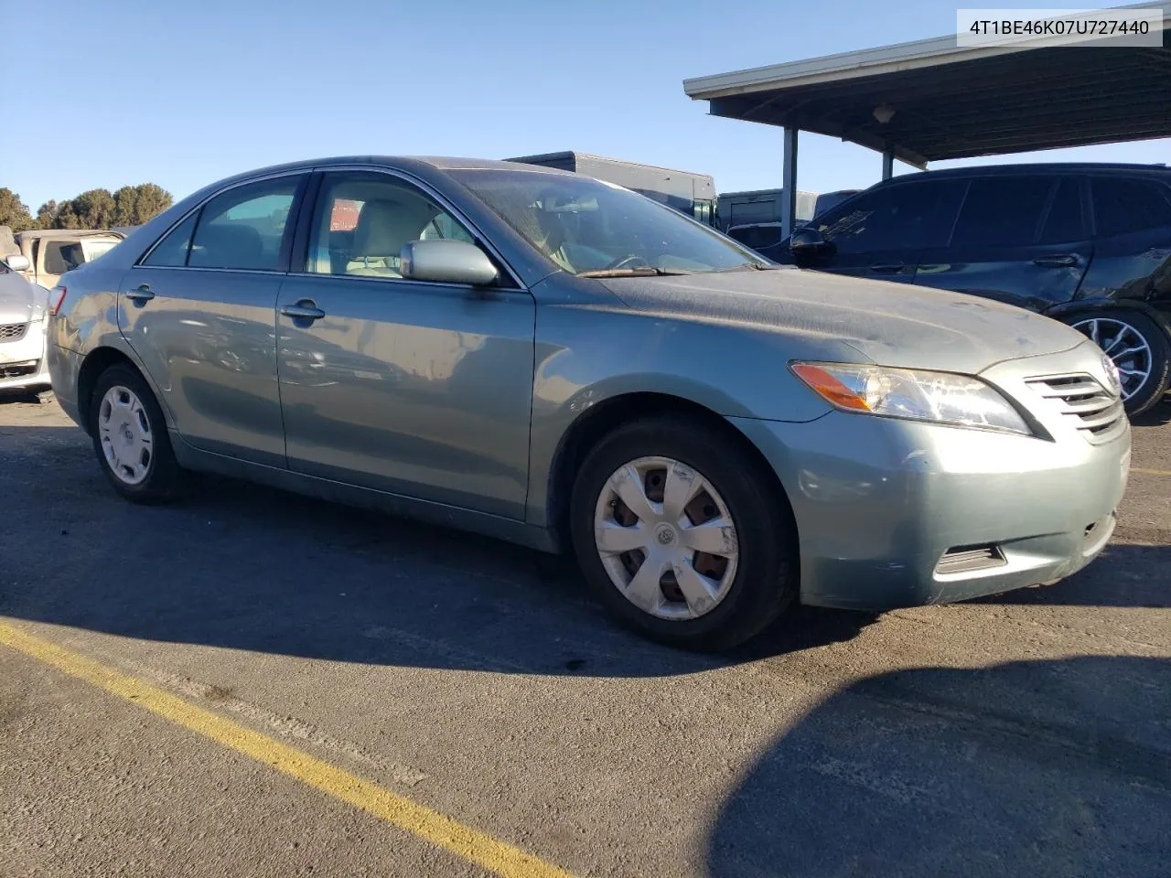 2007 Toyota Camry Ce VIN: 4T1BE46K07U727440 Lot: 77667034