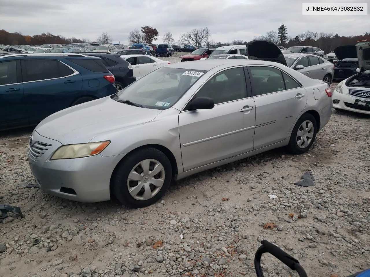 2007 Toyota Camry Ce VIN: JTNBE46K473082832 Lot: 77687214