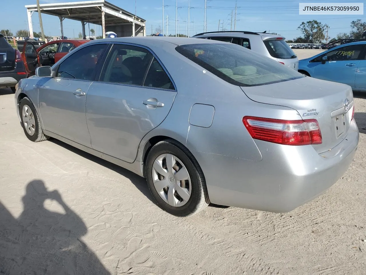 2007 Toyota Camry Ce VIN: JTNBE46K573059950 Lot: 77741374