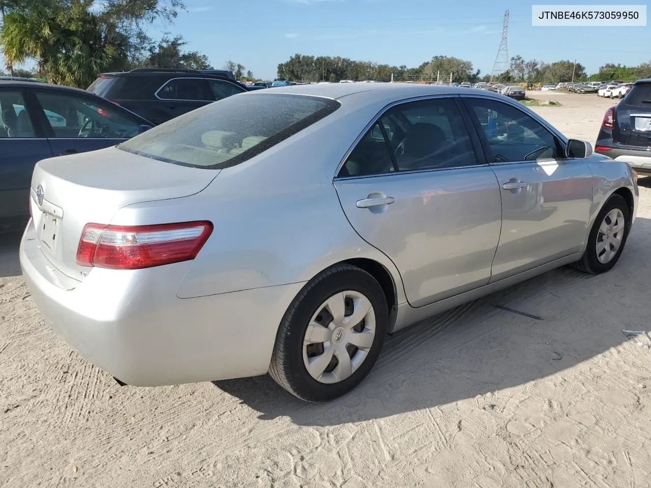 2007 Toyota Camry Ce VIN: JTNBE46K573059950 Lot: 77741374