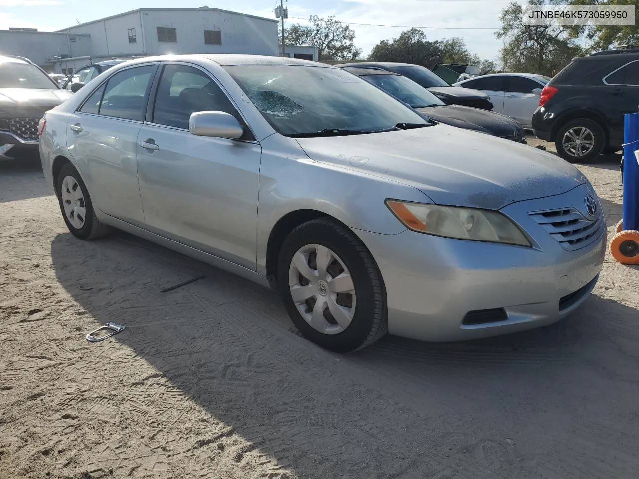 2007 Toyota Camry Ce VIN: JTNBE46K573059950 Lot: 77741374