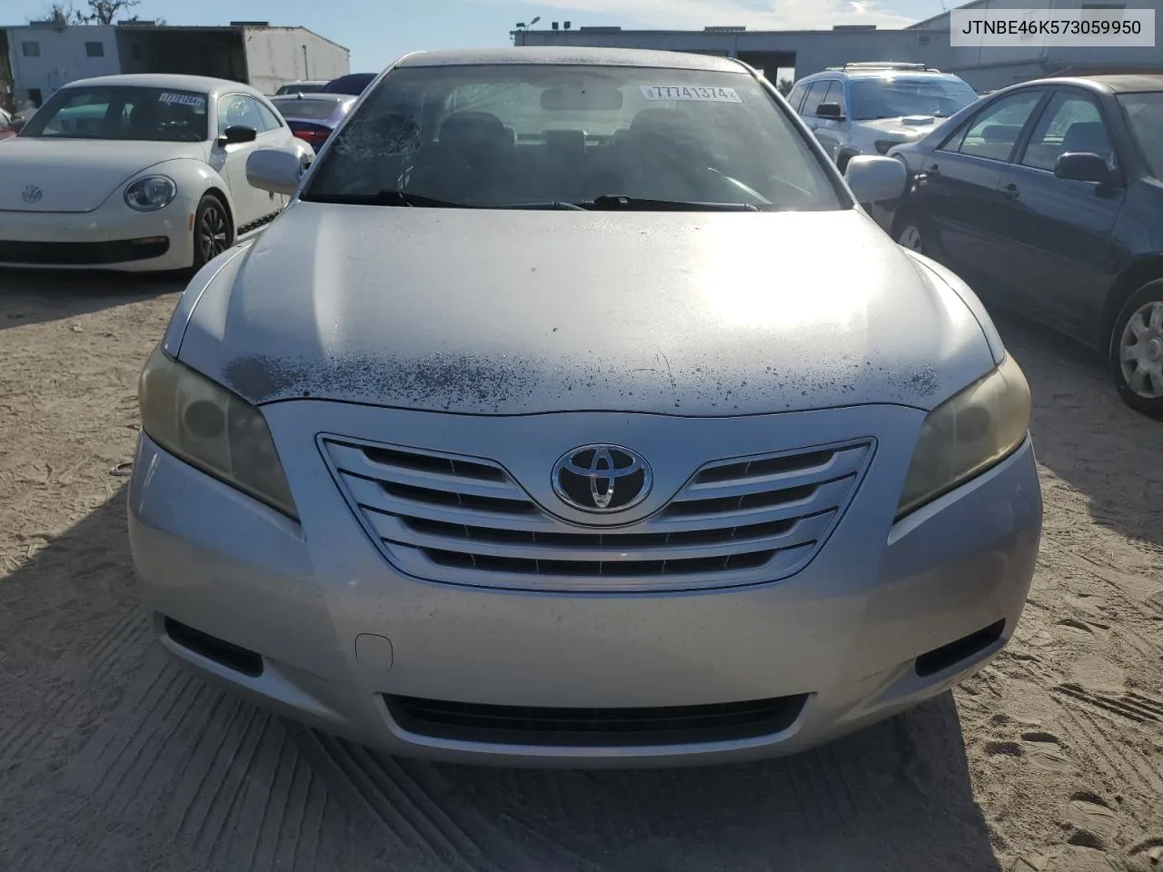 2007 Toyota Camry Ce VIN: JTNBE46K573059950 Lot: 77741374