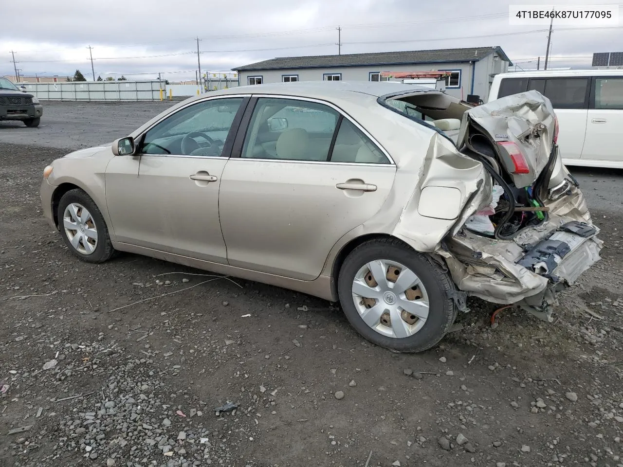 2007 Toyota Camry Ce VIN: 4T1BE46K87U177095 Lot: 77762764